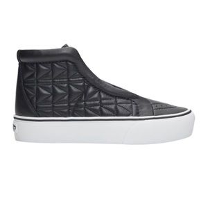 Karl Lagerfeld Slip On High Top Vans 8
